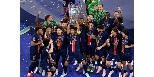 O Paris Saint-Germain conquistou o título da Liga dos Campeões em desespero O Paris Saint-Germain conquistou o título da Liga dos Campeões em desespero
